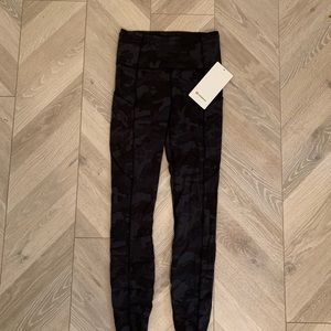 Lululemon Camo Fast & Free Legging NEW 4